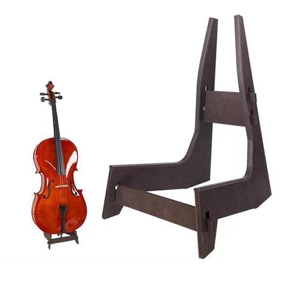 A-ram cellostödshållare Bärbart cellostativ i trä för cello gitarr
