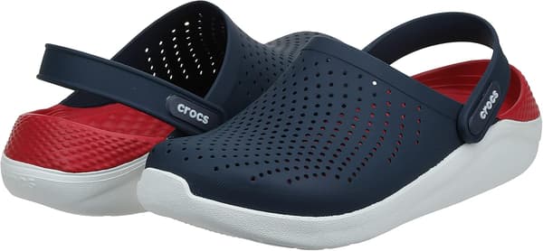 [LCS]Crocs Unisex-voksen LiteRide Clog Navy/Pepper 38/39 EU