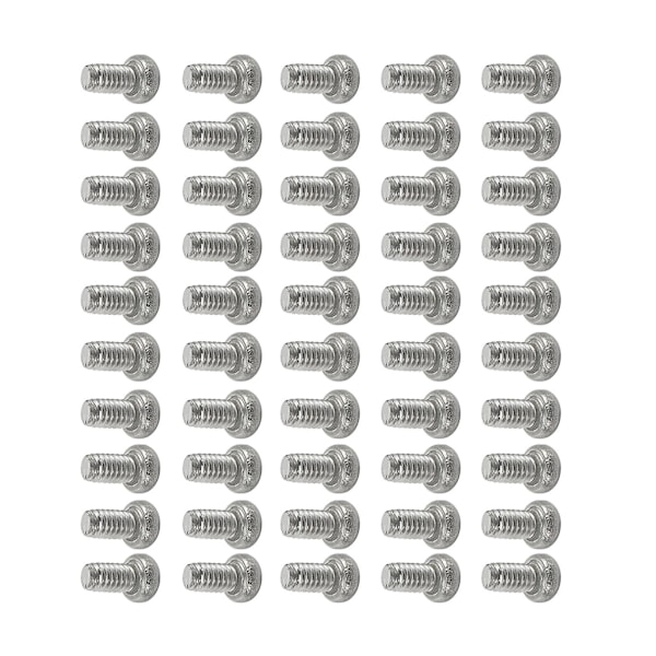 60 kpl M2 X 4mm 304 Ruostumattomasta Teräksestä Valmistettuja Phillips-Päällysteisiä Pyöreitä Ruuveja