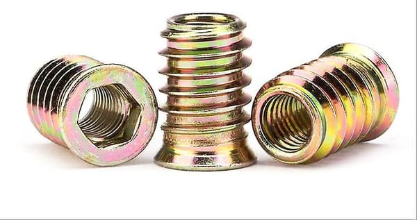 Gevindeindsats M10 X 20 Mm Til Træ 20 Stk