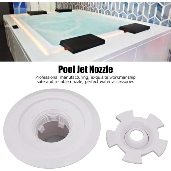 Pool Spa Jets Inline Massage Jet för simbassänger Massage SP-1434 Tillbehör för simbassänger Black