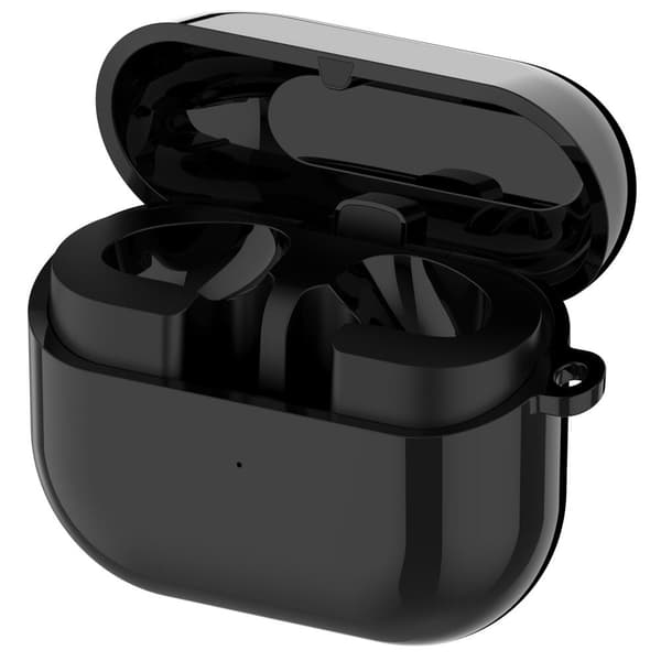 Compatible with Samsung Galaxy Buds3 R530 Charging Case with Wireless Charging Support - Black
