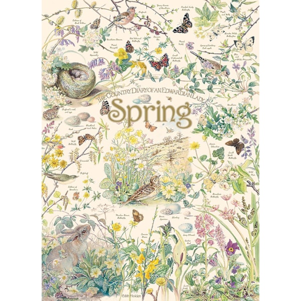 Cobble Hill Country Diary Spring Puslespil (1000 brikker)