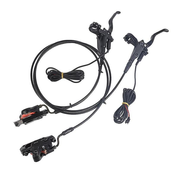 Hydraulisk skivebremsesæt med afbryder til foldecykel og el-løbehjul Single Right Front