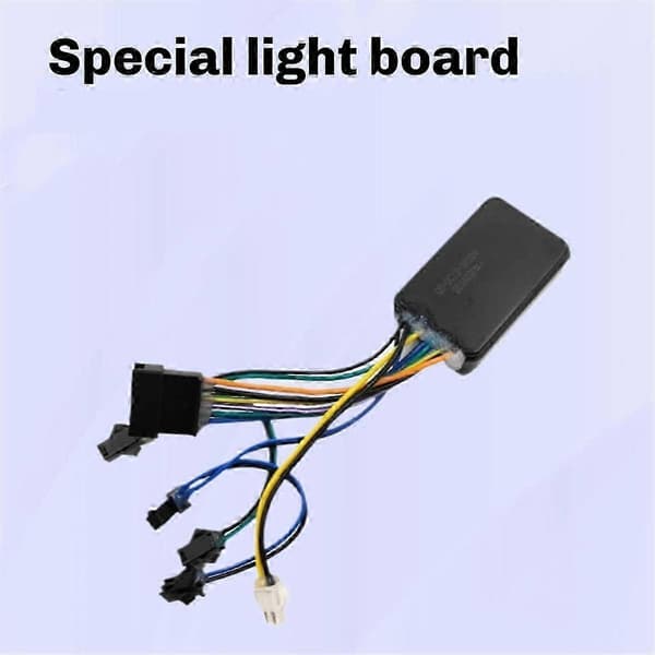 Skateboard lyskontrollmodul for G2 Pro Scooter Lampebrett Svart