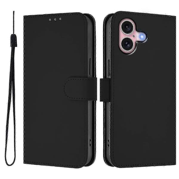 Premium Skin Feel skinnveske til iPhone 16 - Bestselgervalg