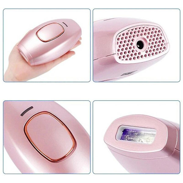 Bærbar IPL-hårfjerning mini-laser-epilator Smertefri til kvinder og mænd Brug i hjemmet Professionel hårfjerning white