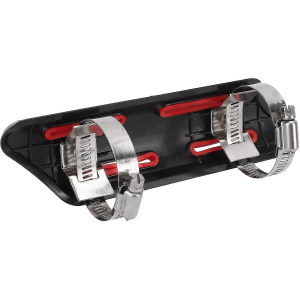 Motorsykkel eksos varmeskjold, atv 25mm-51mm eksosrør varmeskjold isolasjonsdeksel for 4-takts motorsykkel, atv, utv, terrengkjøretøy(1 stk rød) A