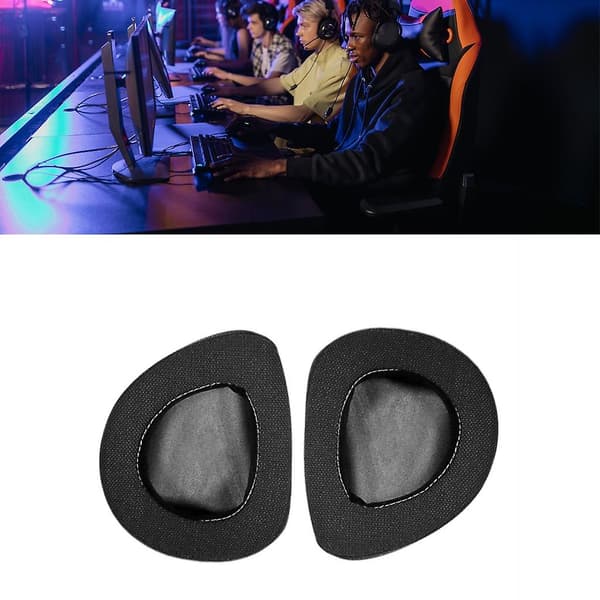 Hörlursöronkuddar för Asus Rog Delta Headset Mesh Cushion Cover Öronmuffar C