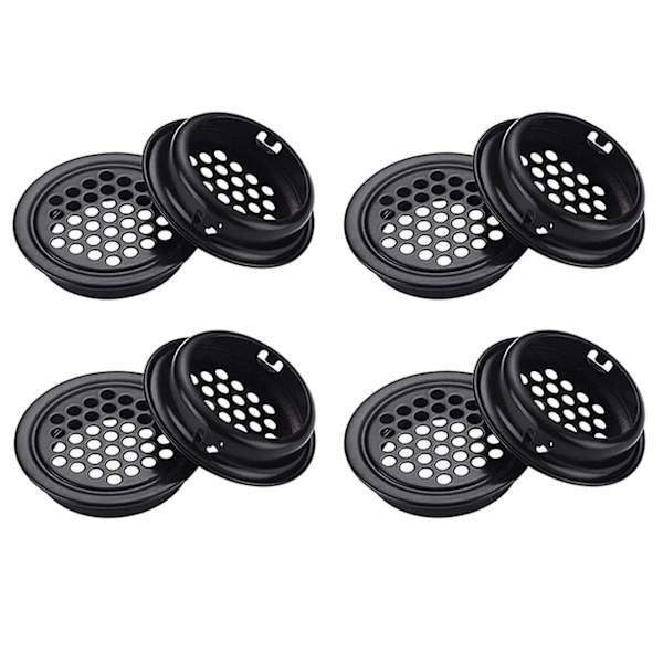 10 kpl Pyöreä Mesh Pyöreä Tuuletussäleikkö Kaappi Tuuletusaukko 35mm Pyöreä Ilmanvaihtoritilä