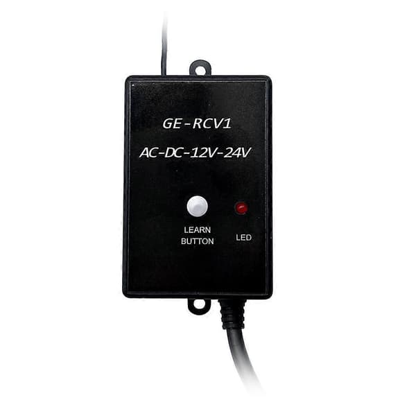 GE-RCV1 Mottaker 433.92MHz Universell Garasjeportmottaker AD DC12V/24V Rullende Kode og Fast Kode Eksterne Mottakere