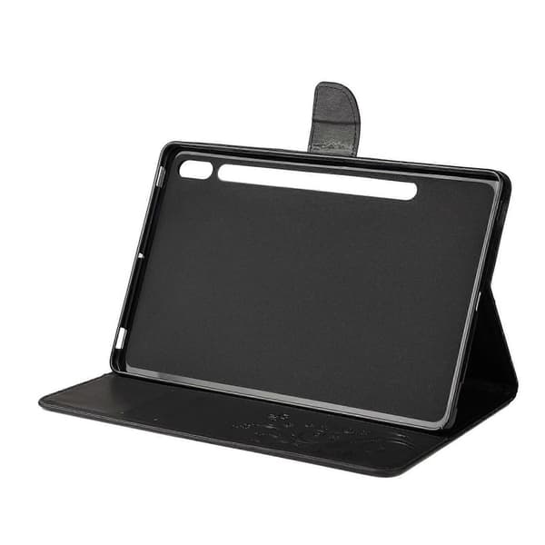 Læderetui til Galaxy Tab S8/ Tab S7 T870/ T875 Black