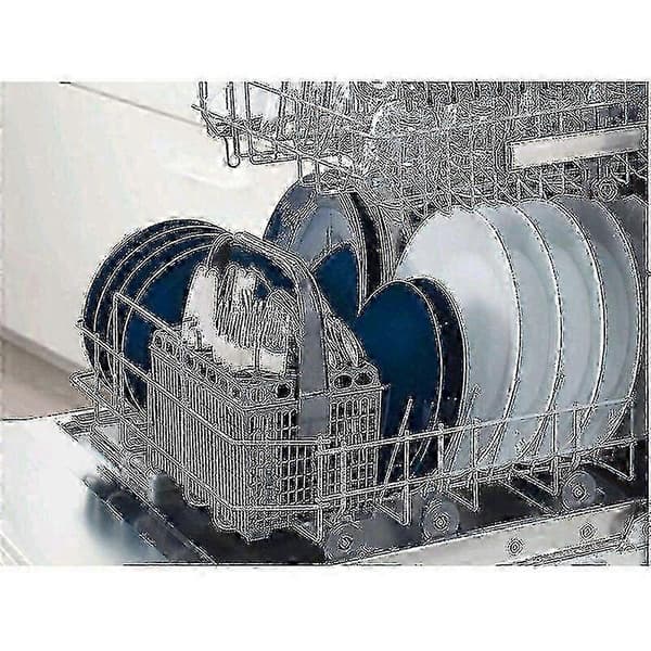 Diskmaskinshjul, set om 8 för nedre korgbyte - Kompatibel med Faure, Zanussi, AEG, Electrolux, IKEA 0.5 5
