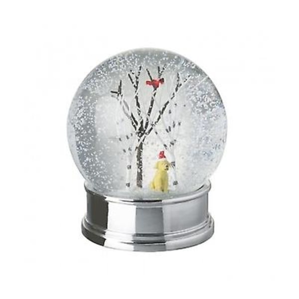 Himlen skickar jul Labrador Snowglobe