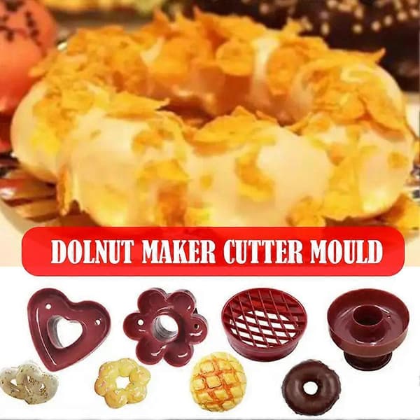 Baking DIY-verktøy Sirkulær kakemold Smultringkakeform Kakepresseform Round