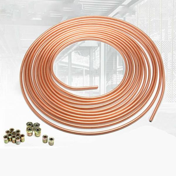 Bremseslangesæt Anti-rust Universal Robust kobber Nikkel Brake Line slangesæt til køretøjer