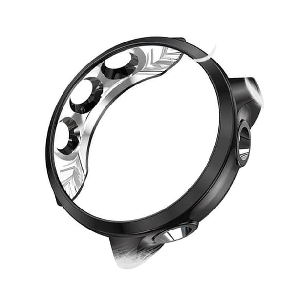 Anti-fallande TPU-klockfodral skyddsfodral för Garmin Forerunner 245/245m Black