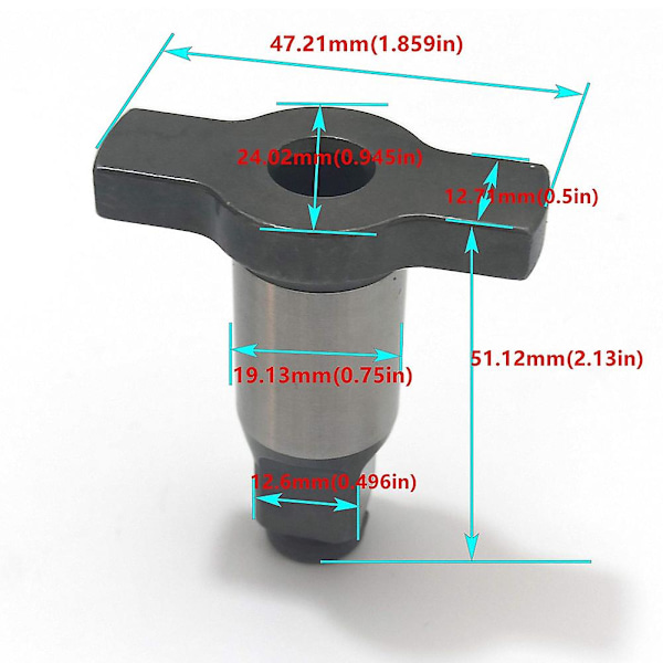 DCF899 ANVIL ASSEMBLÉ N415875 för DEWALT DCF899B DCF899M1 DCF899P1 DCF899P2 DCF899HB DCF899HP2 Silver