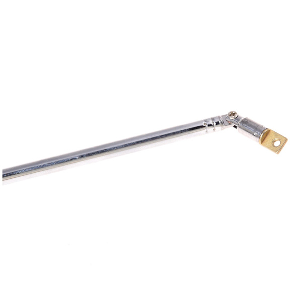 5 stk 62 cm lang 4 seksjoner Radiokontroll Am Fm Radio Tv Teleskopantenne Silver Tone