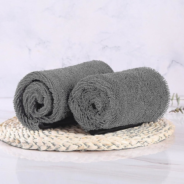 Skinnende bad Xxl tørrehåndklæde, Exul Fastdry tørrehåndklæde 40 X 60 Cm, brusekabine klud til fjernelse af vand i brusebad og badeværelse (3 stk.)