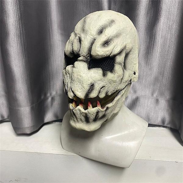 Halloween Pelottava Koko Pään Lateksi Naamio Cosplay Klovni Paholainen Kauhu Asu Rekvisiitta