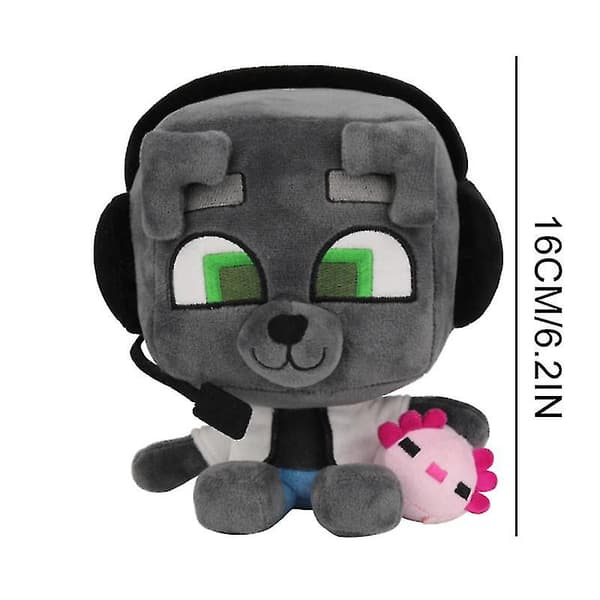 Plysch Bobicraft Gitd Varg Gosedjur Mjuk Kudde Dekorationer Barn