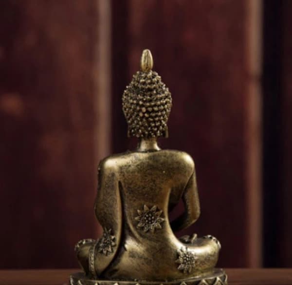 #Buddha-hahmo Buddhapatsas 11cm Veistos Kodinsisustus#