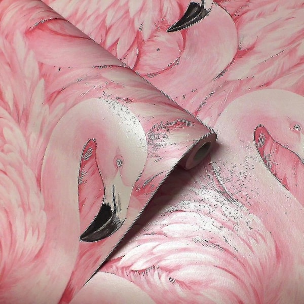 Flamingo Tapet Rosa Rasch 277890