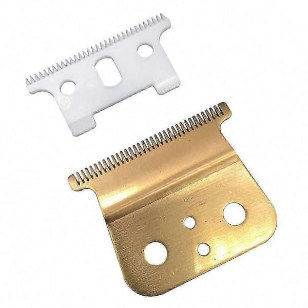 Gull T-blad for GTX-erstatning - Hvitt T-blad og gullstålblad White  Gold