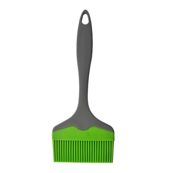 Bred Silikonpensel – Varmebestandig – for grilling og baking Green