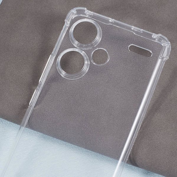 För Xiaomi Redmi Note 13 Pro+ 5g Phone case Hörnskydd Bakre cover med snöre