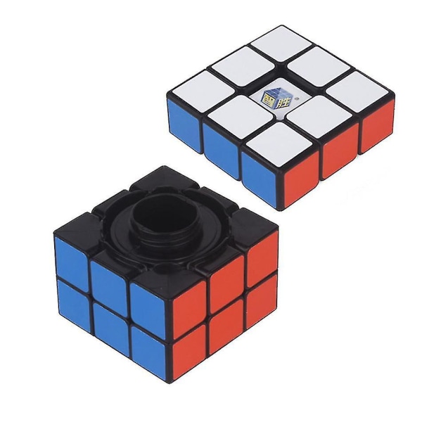 Yuxin Professtional 3x3x3 Treasure Box Magic Cube Speed ​​Puzzle 3x3 Surprise Cube Pedagogiska leksaker Presenter 66mm (dekalfri)