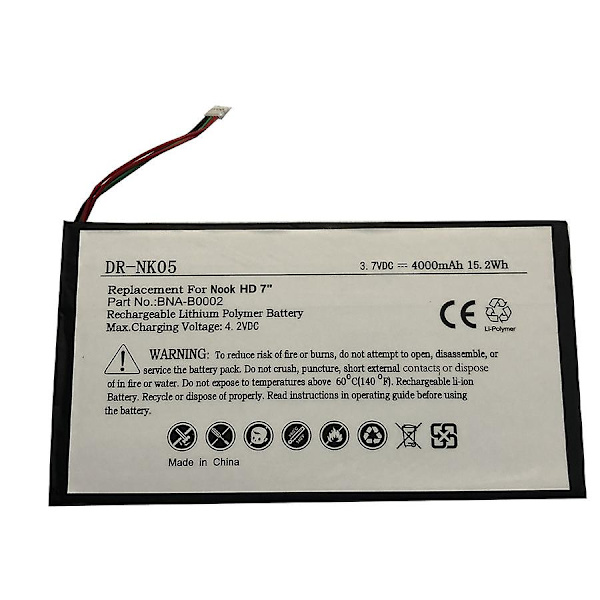 Lämplig för Kobo Glo E-läsarbatteri Gn345361
