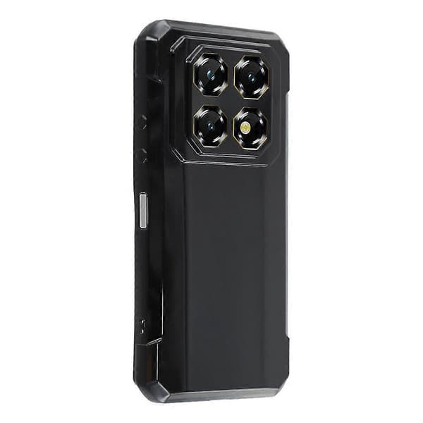 Kompatibel med Oukitel WP60-deksel Mykt TPU-telefondeksel med fallbeskyttelse Svart