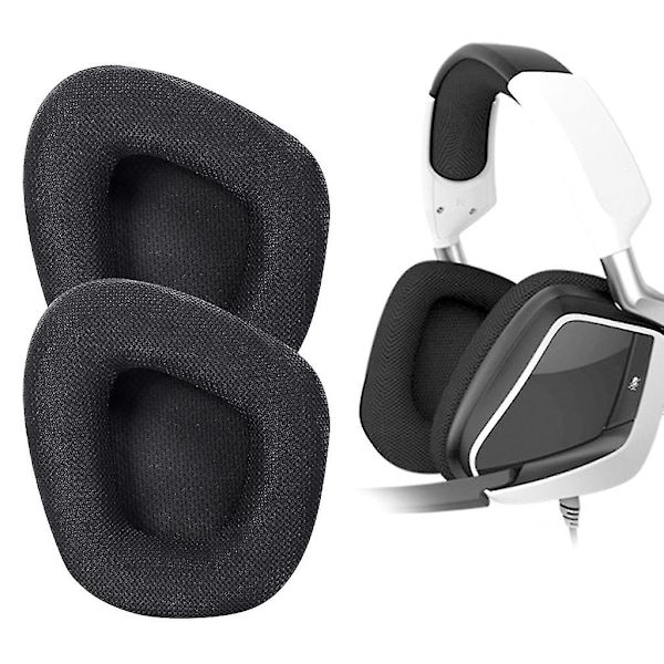 Bærbar headset erstatningsdeksel for Corsair Void Rgb Elite skum øreputer