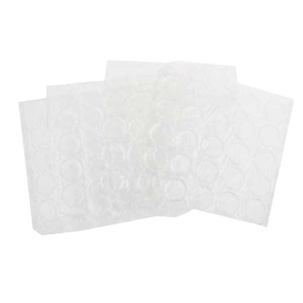 100x kristallinkirkas epoksiliima pyöreä pullotarra DIY riipuskuputarra