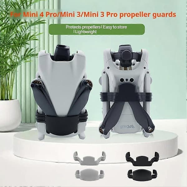 Propellfeste for DJI Lito X1 /1 Padlefikser Beskyttende Propellbånd gray