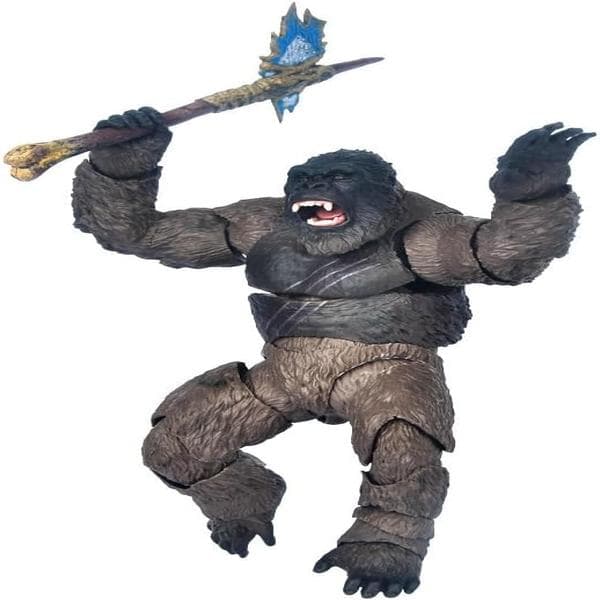 King Kong Actionfigur - Dragon VS. Kong Legetøj, 18 cm