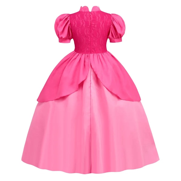 Mub- Børn Prinsesse Udklædning Halloween Julefrokost Outfit Super Brothers Kostume Til Piger Fest D G 1 Size 100cm=3-4Years