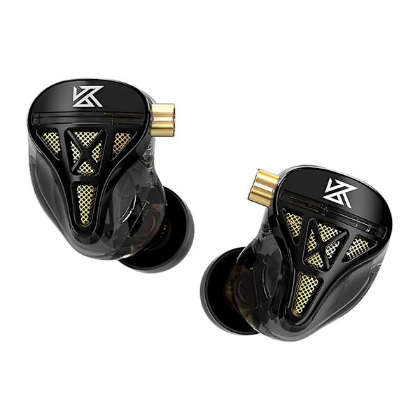 Kz-dqs Hifi Sound Dynamic In-ear Kablede øretelefoner med mikrofon Headset Kz Dqs Wheat version