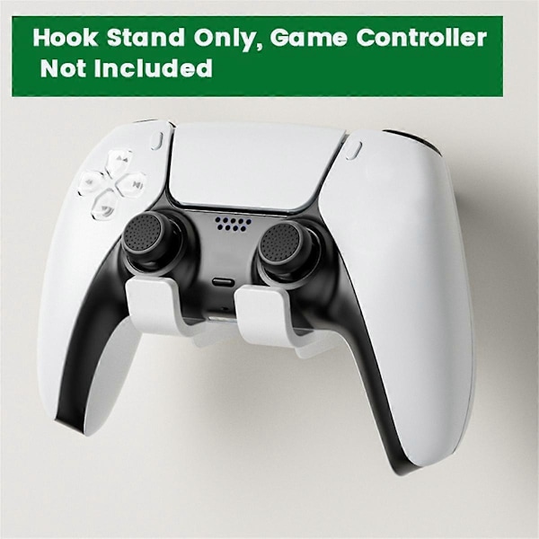 Krokbrakett med nivelleringsenhet for Xss Gamepad Universal veggmonteringsbrakett for Switch/ Gamepad White
