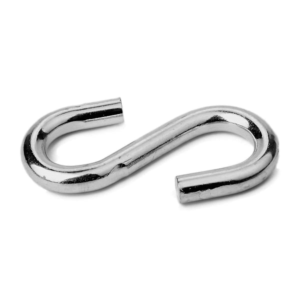 S-krokar för tunga laster, ultratjocka, galvaniserade, 2-pack
