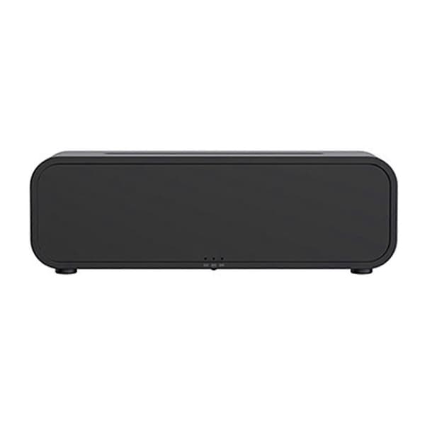 Oppgradert 7-farget lys aromaterapi-diffuser multifunksjonell aroma-diffuser med nattlys for kontoret Black