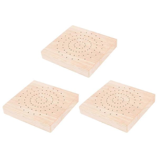 3 stk. Cake Pop Stand Multi Hull Display Holder Træ Slikpind Holder Til Udstilling As Shown 2