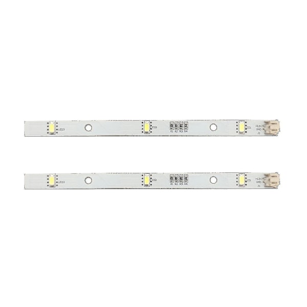 2x LED-stripe lys for Rongsheng Hisense Logik kjøleskap frysere MDDZ-162a 1629348