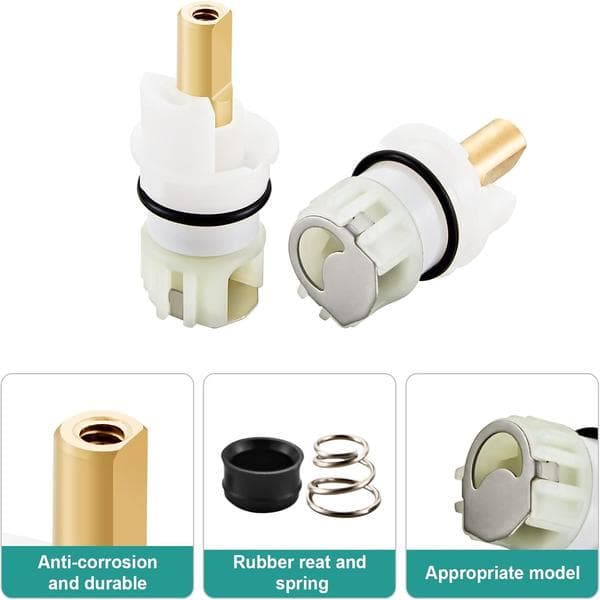 RP25513 kran spindel montering Erstatningssett, 2-pakning