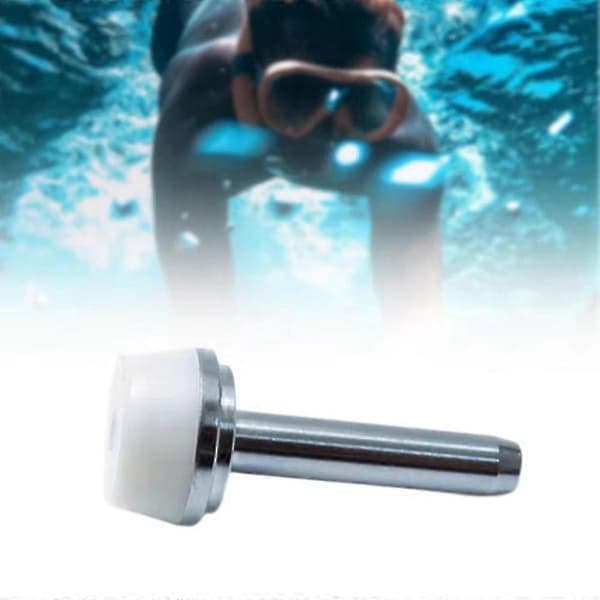 Dykning 1. trins regulator højtryksforseglingsstang dykkerudskiftningsdel tilbehør Silver
