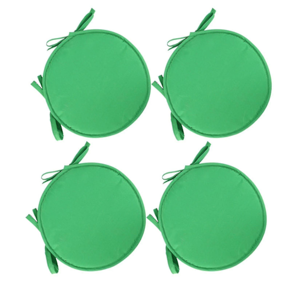 Puter Uteplass Hjem Innendørs/utendørs Stolputer Ro Sete Fortykket Spisestue Stol Pute Ro krakk Green 6pcs