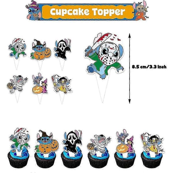 Lilo Stitch Rat S Kake Kake Toppers Sett