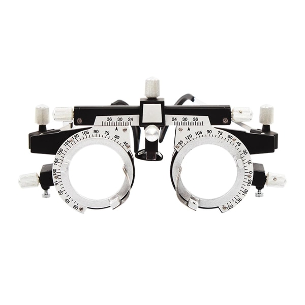 Justerbar optisk optik Prøvelinseramme Øjentest Briller Optometri Optiker